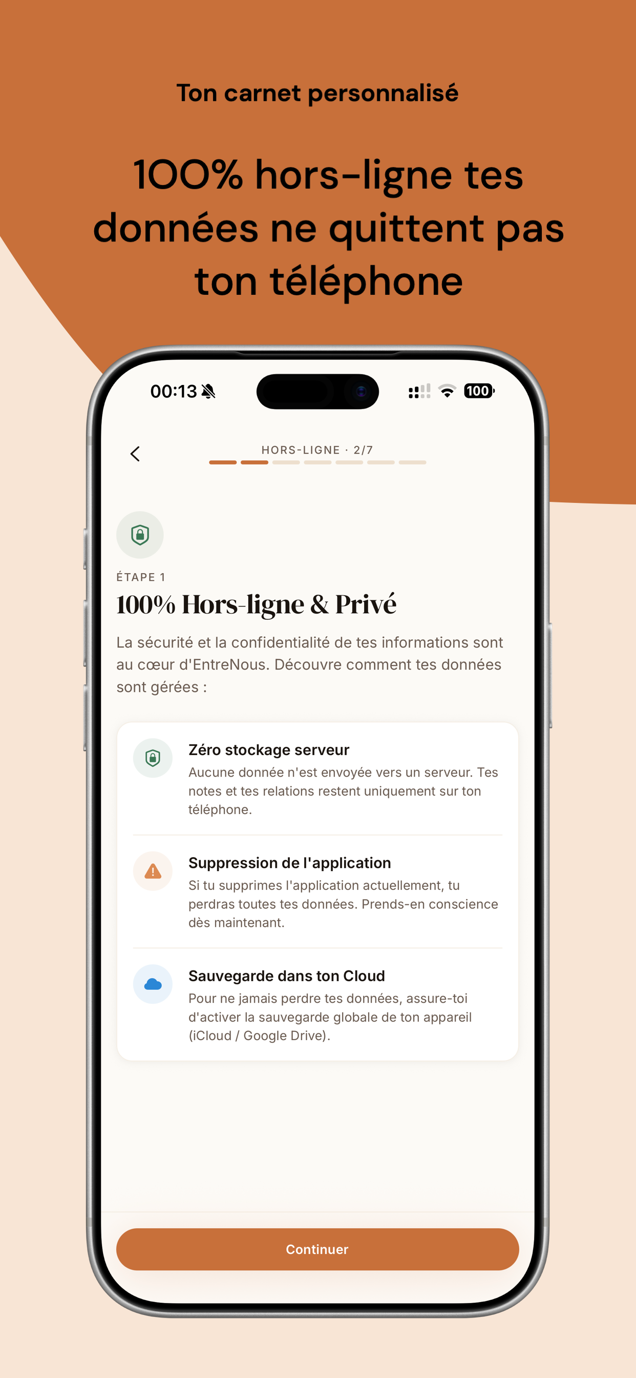 Détails des interactions et notes de contact